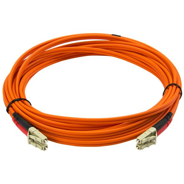 StarTech.com 50FIBLCLC5 InfiniBand og fiberoptisk kabel 5 m LC Orange