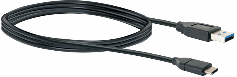 Schwaiger CK 3141 USB-kabel USB 3.2 Gen 1 (3.1 Gen 1) 1 m USB A USB C 5 Gbit/sek. Sort
