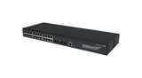 HPE CW 2050 20p 10/100/1000BASE-T 4p Smart Rate 1/2.5GbE 4p SFP 1G/2.5G Administreret Gigabit Ethernet (10/100/1000) Sort
