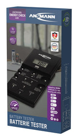 Ansmann 1900-0100 batteritester Sort