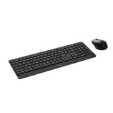 Rapoo 9390M tastatur Mus inkluderet Bluetooth QWERTY Engelsk Mørkegrå