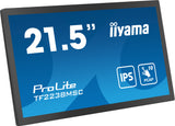 iiyama TF2238MSC-B1 computerskærm 53,3 cm (21") 1920 x 1080 pixel Fuld HD LED Berøringsskærm Sort