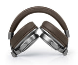 Muse M-278 BT Headset Trådløs Micro-USB Bluetooth Brun, Sølv