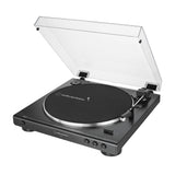 Audio-Technica AT-LP60X Bæltedrevet pladespiller Sort Fuld automatisk