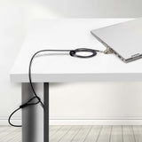 StarTech.com SNBLK-LAPTOP-LOCK kabellås Sort 2 m