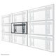 Neomounts LED-VW1000BLACK skærmbeslag til skiltning 190,5 cm (75") Sort