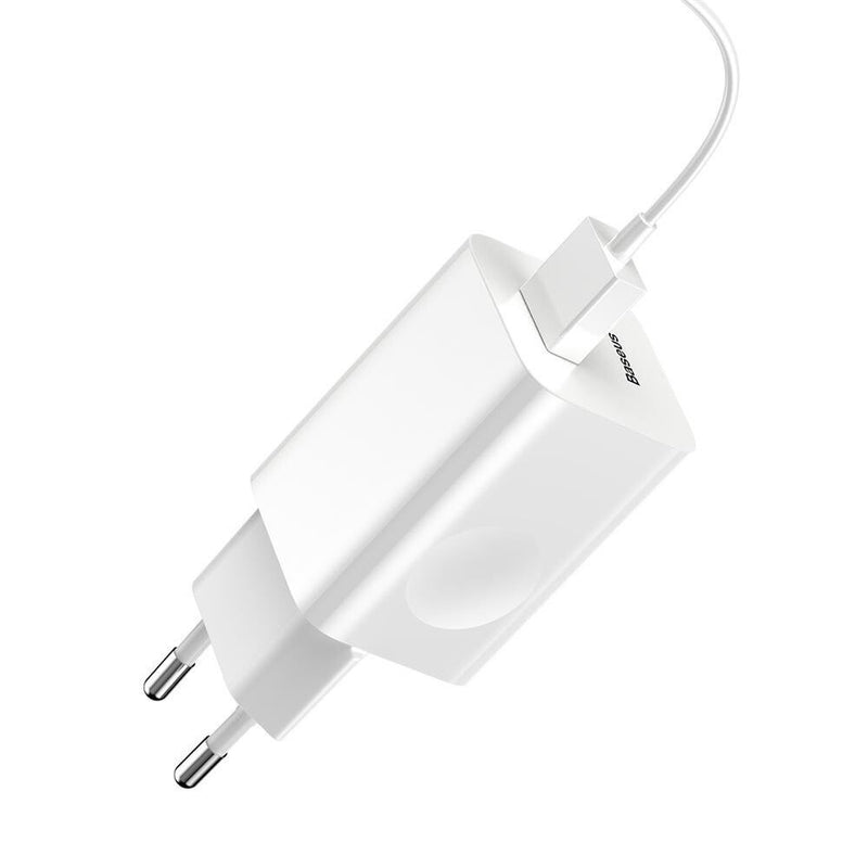 Baseus Quick Charger Mobiltelefon, Tablet, Universel Hvid USB Hurtig opladning Indendørs, Udendørs