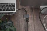 Digitus DA-70825 USB grafisk adapter 4096 x 2160 pixel Grå