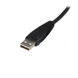 StarTech.com SVUSB2N1_6 KVM-kabel Sort 1,8 m