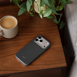Apple MGJD4LL/A mobiltelefon etui 17,5 cm (6.9") Cover Granit, Grå