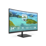 Philips E Line 241E1SCA/00 computerskærm 59,9 cm (23.6") 1920 x 1080 pixel Fuld HD LCD Sort