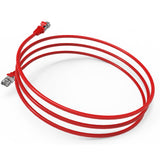 Inca CAT6 RJ45 2 m netværkskabel Rød U/UTP (UTP)