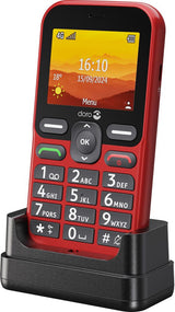 Doro Leva L10 6,1 cm (2.4") 120,7 g Rød Feature telefon