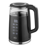 ELDOM C530 NEVO elkedel 1,7 L 2200 W Sort, Transparent