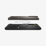 Spigen Tough Armor AI (MagFit) mobiltelefon etui 17 cm (6.7") Cover Metallic