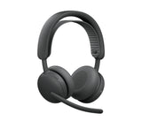 Logitech Zone Wireless 2 ES for Business Headset Trådløs Business/Everyday USB Type-C Bluetooth Grafit