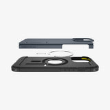 Spigen Tough Armor AI (MagFit) mobiltelefon etui 17,5 cm (6.9") Cover Grå