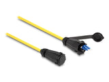 DeLOCK 87887 InfiniBand og fiberoptisk kabel 1 m LC Gul