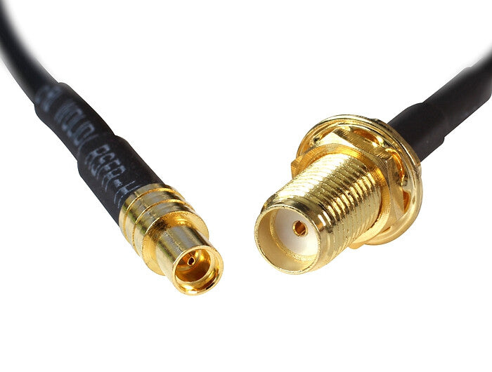 DeLOCK 88579 koaxial kabel 0,2 m Sort