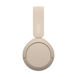 Sony WH-CH520 Headset Trådløs Opkald/musik USB Type-C Bluetooth Opladningsstativ Cremefarvet