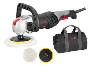 Skil 9955 MA Gulvpoleringsmiddel 3600 rpm Sort, Grå, Rød, Sølv