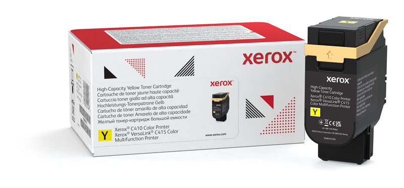 Xerox C410 / VersaLink C415 gul tonerpatron med stor kapacitet (7.000 sider)
