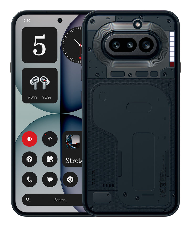 Nothing 4a 17,2 cm (6.78") Dual SIM Android 16.0 5G 8 GB 128 GB 5080 mAh Sort