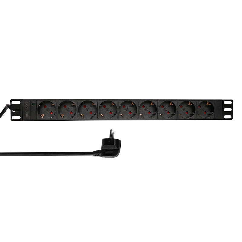 2Direct PDU9C03 strømforsyningsenhed (PDU) 9 AC stikkontakt(er) 1U Sort