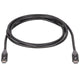 Akyga AK-USB-34 USB-kabel Thunderbolt 3 1,5 m USB C 100 W Sort