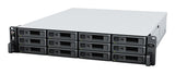 Synology RackStation RS2423+ NAS Stativ (2U) Ryzen Embedded V1780B 8 GB DDR4 60 TB HDD DiskStation Manager Sort
