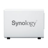Synology DiskStation DS223J NAS Desktop Realtek RTD1619B 1 GB DDR4 8 TB HDD Hvid