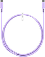 Goobay 77745 USB-kabel USB 2.0 1,5 m USB C 0,48 Gbit/sek. 60 W Lilla