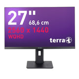 TERRA 3030231 computerskærm 68,6 cm (27") 2560 x 1440 pixel Wide Quad HD LED Sort