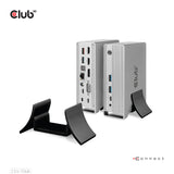 CLUB3D CSV-1568 dockingstation Docking USB 3.2 Gen 2 (3.1 Gen 2) Type-C Metallic