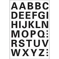 HERMA Letters 15mm A-Z weatherproof film black 1 sheet selvklæbende bogstav og tal