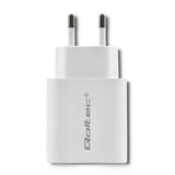 Qoltec 51714 strømadapter og vekselret Indendørs 18 W Hvid