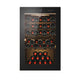 Haier Wine Bank 50 Serie 3 HWS49GAE Vin køleboks Fritstående Sort 49 flaske(r)