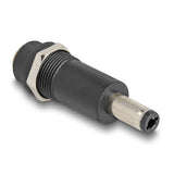 DeLOCK 64255 kabel kønsskifter DC 5.5 x 2.1 mm DC 5.5 x 2.5 mm Sort