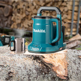 Makita KT001GZ elkedel 0,8 L Sort, Blå