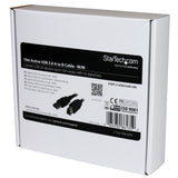 StarTech.com USB3SAB10M USB-kabel USB 3.2 Gen 1 (3.1 Gen 1) 10 m USB A USB B 5 Gbit/sek. Sort