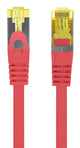 Lanberg PCF6A-10CU netværkskabel Rød 0,5 m Cat6a S/FTP (S-STP) Rund