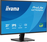 iiyama ProLite X2792QSU-B1 computerskærm 68,6 cm (27") 2560 x 1440 pixel Quad HD LED Sort