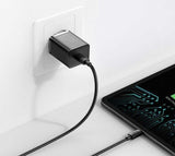 Baseus CCSUP-J01 oplader til mobil enhed Universel Sort Vekselstrøm Hurtig opladning Indendørs