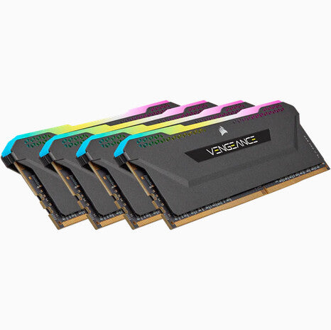 Corsair Vengeance RGB Pro CMH64GX4M4E3200C16 hukommelsesmodul 64 GB 4 x 16 GB DDR4 288-pin DIMM