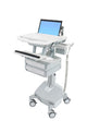 Ergotron StyleView Aluminium, Grå, Hvid Laptop Multimedie kurv
