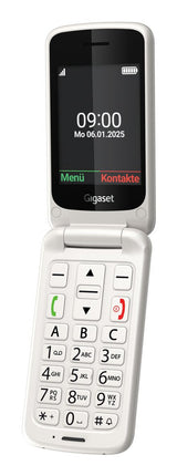Gigaset GL595 7,11 cm (2.8") 114 g Hvid Senior telefon