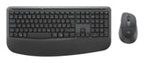 Logitech Signature Comfort Plus Combo MK880 for Business tastatur Mus inkluderet Kontor RF trådløs + Bluetooth QWERTY Dansk, Norsk, Svensk, Finsk Grafit