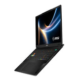MSI Stealth 18 HX A2WI-087 Intel Core Ultra 9 290HX Plus Laptop 45,7 cm (18") WQUXGA 32 GB DDR5-SDRAM 2 TB SSD NVIDIA GeForce RTX 5080 Laptop GPU Wi-Fi 7 (802.11be) Windows 11 Home Sort Tysk