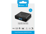 Sandberg 421-25 powerbank Lithium polymer (LiPo) 20000 mAh Trådløs opladning Sort