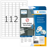 HERMA 4211 print etiket Hvid Selvklæbende printeretiket